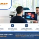 AI attack vectors at car dealerships — a salesperson's monitor showing an AI chatbot conversation with a warning alert, cars on the showroom floor behind
