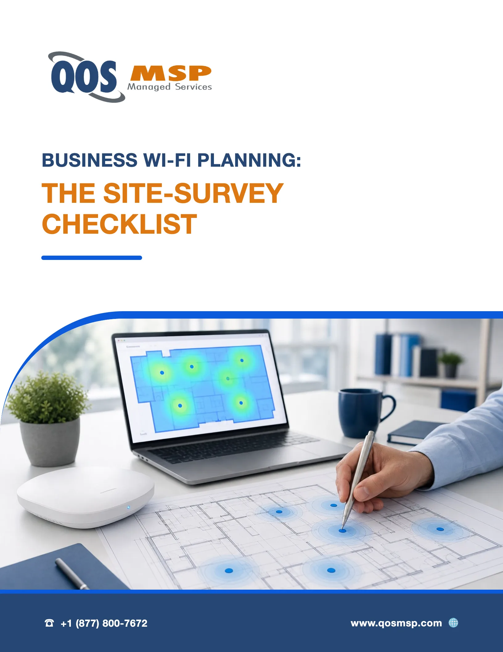 Business Wi-Fi Planning & Site-Survey Checklist guide cover