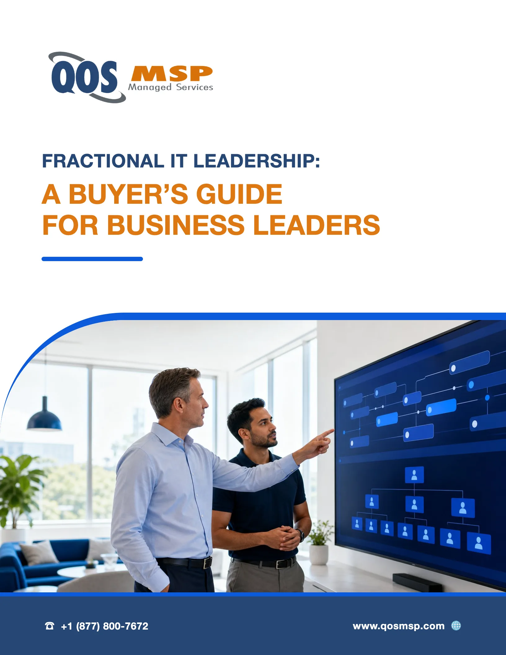 Cover of the QOS MSP Fractional IT Leadership Buyer's Guide