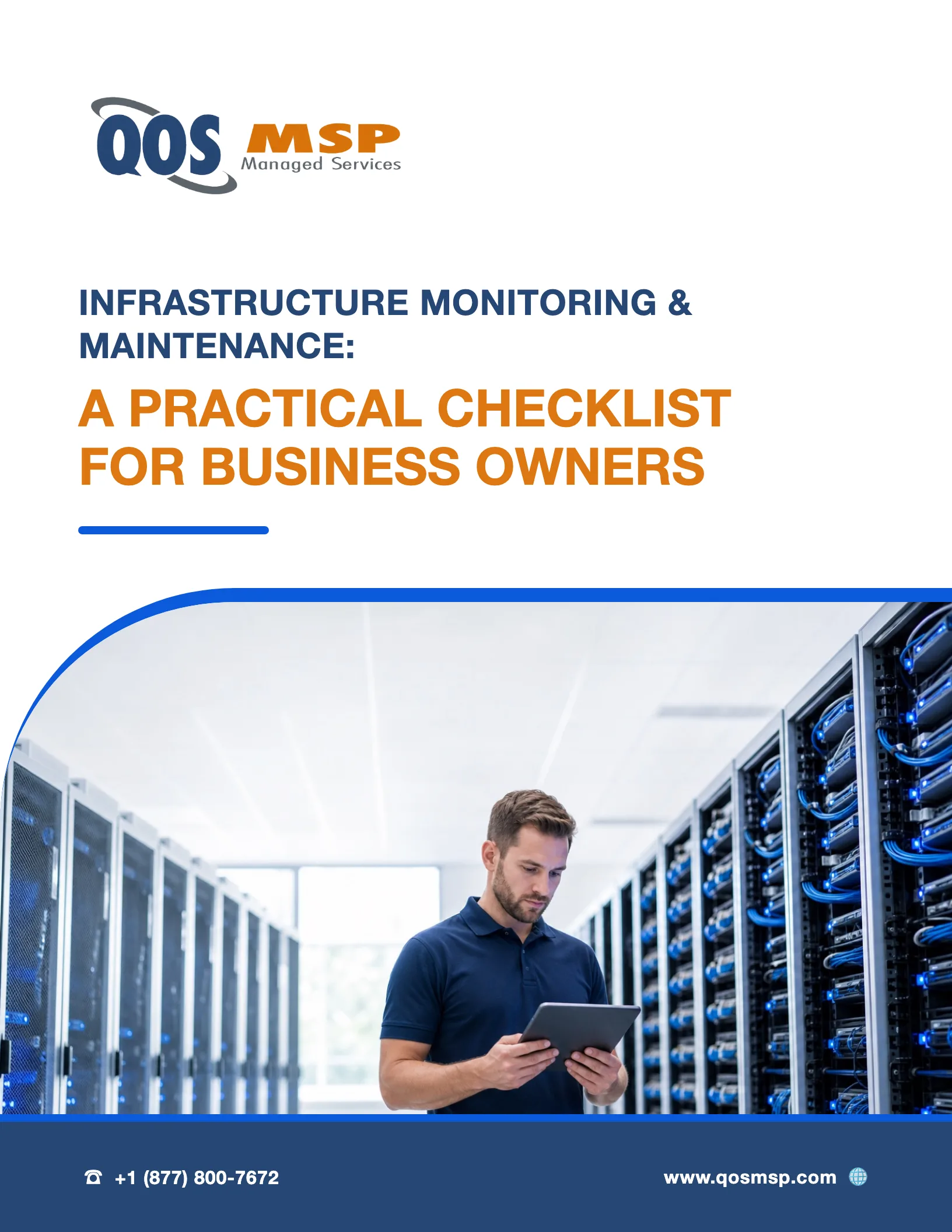Infrastructure Monitoring & Maintenance Checklist cover