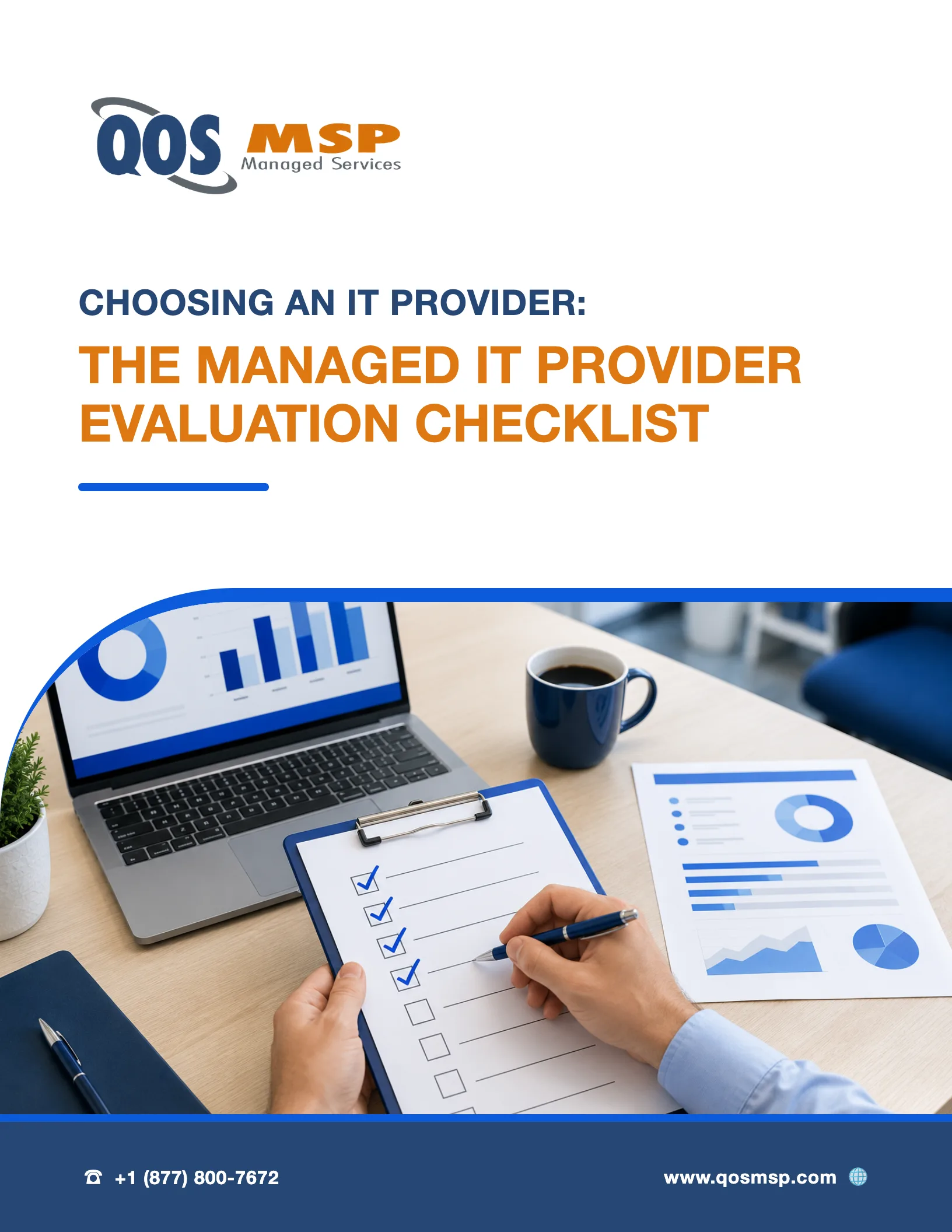 Managed IT Provider Evaluation Checklist — free PDF from QOS MSP